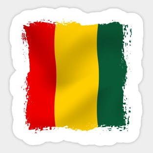 Guinea national flag Sticker